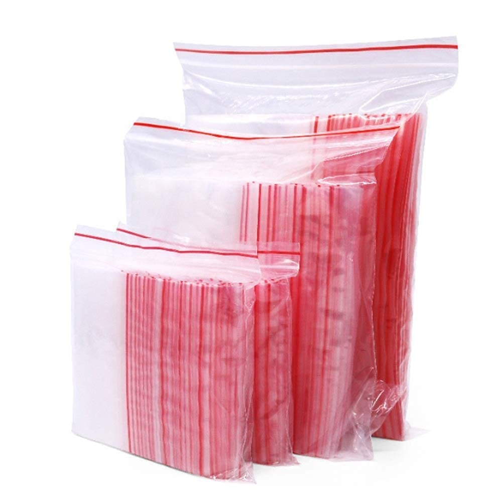Genuine Product Zip Lock Air Tight Pouch Bag | Reusable Ziplock Bags Airtight Seal 2 X 3 Inches  1200 Pieces Covers Pouch Bags