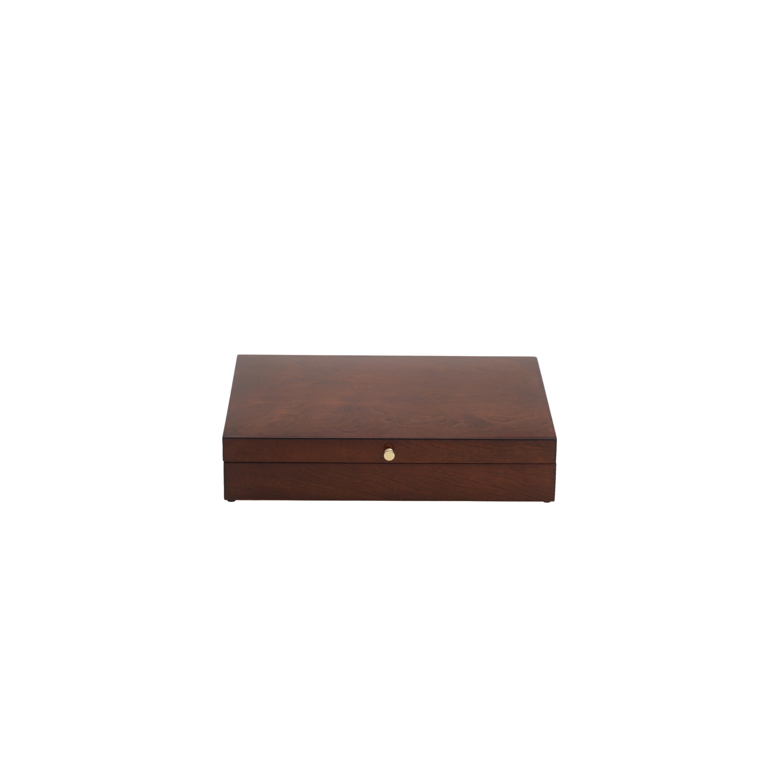 Reed & Barton 50Mb Eureka Mahogany Flatware Chest