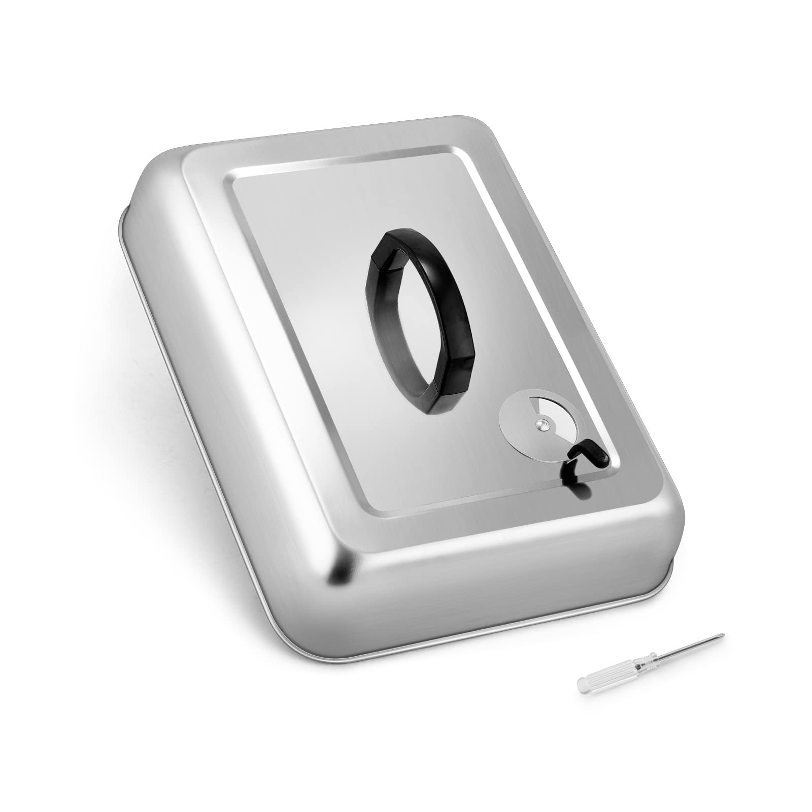 13X 9.75Inch Cheese Melting Domes, Hasteel Rectangular Basting Steam Cover For Flat Top Griddle Cooking Outdoor & Indoor, Heavy