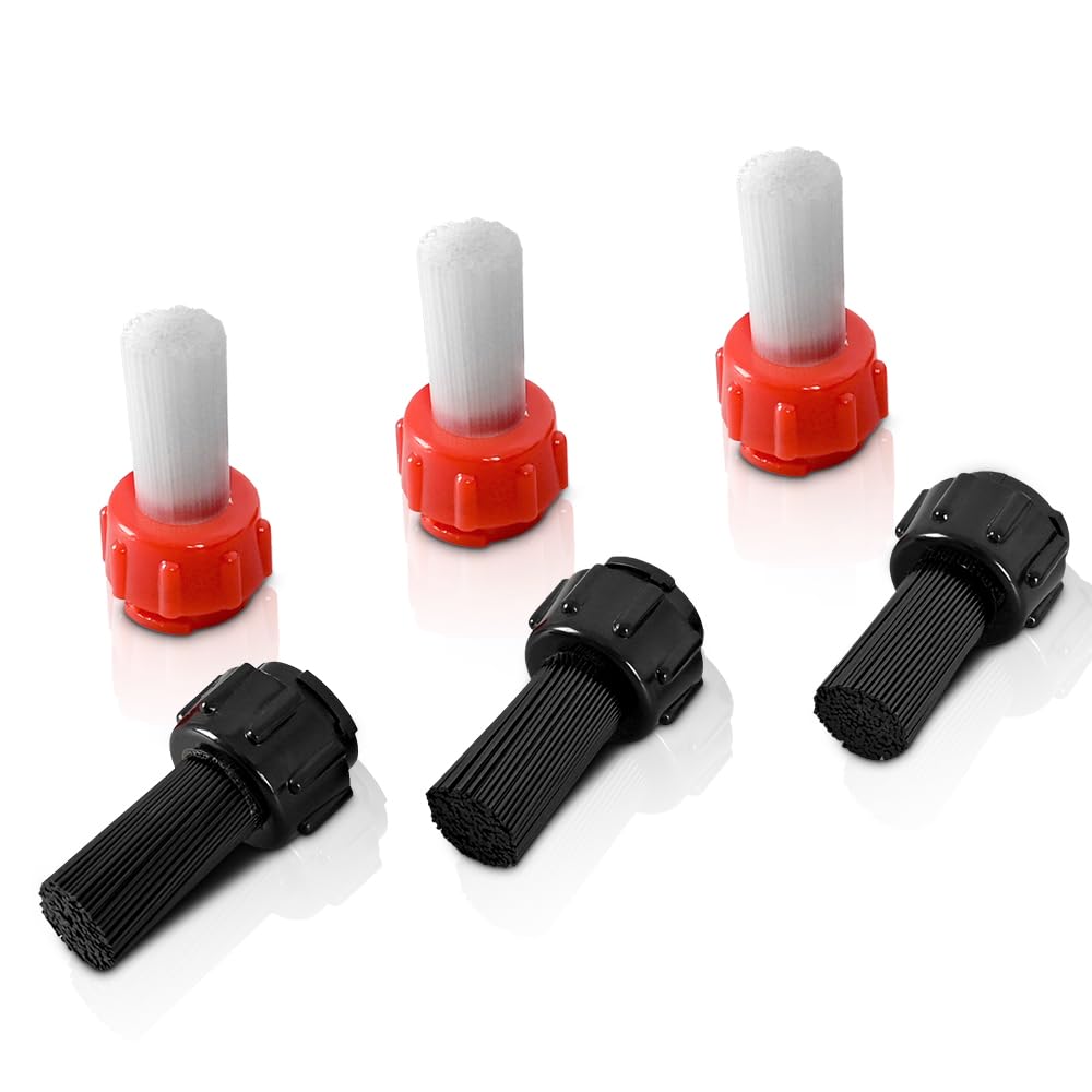 Espresso Machine Cleaning Brush Kit - Cafemasy 6Pcs Replacement Coffee Cleaning Brush Head