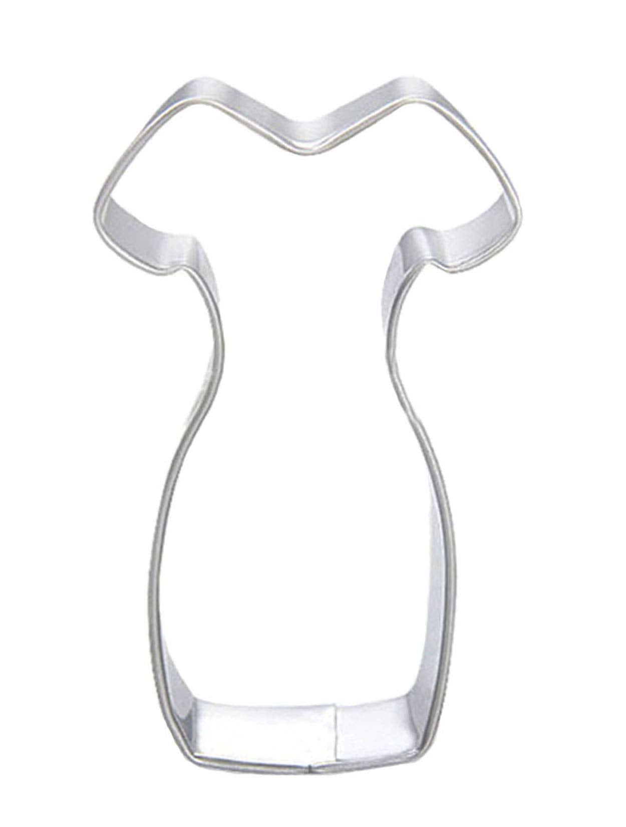 Wjsyshop Cheongsam Dress Skirt Shaped Cookie Cutter