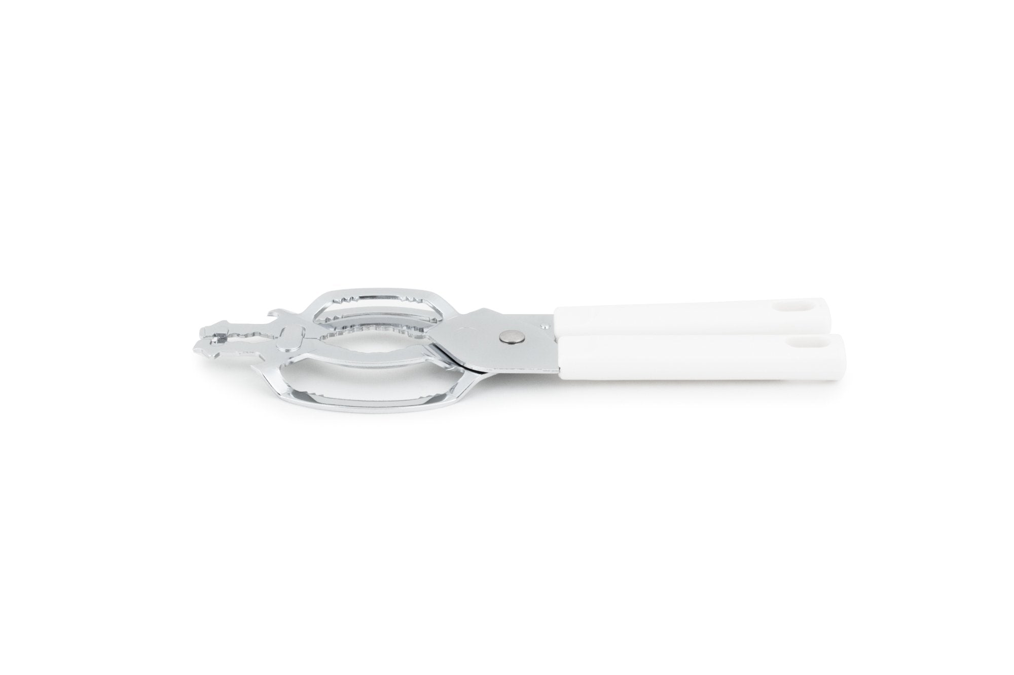 Farm To Table Jar And Bottle Vise/Opener 9 Inch White