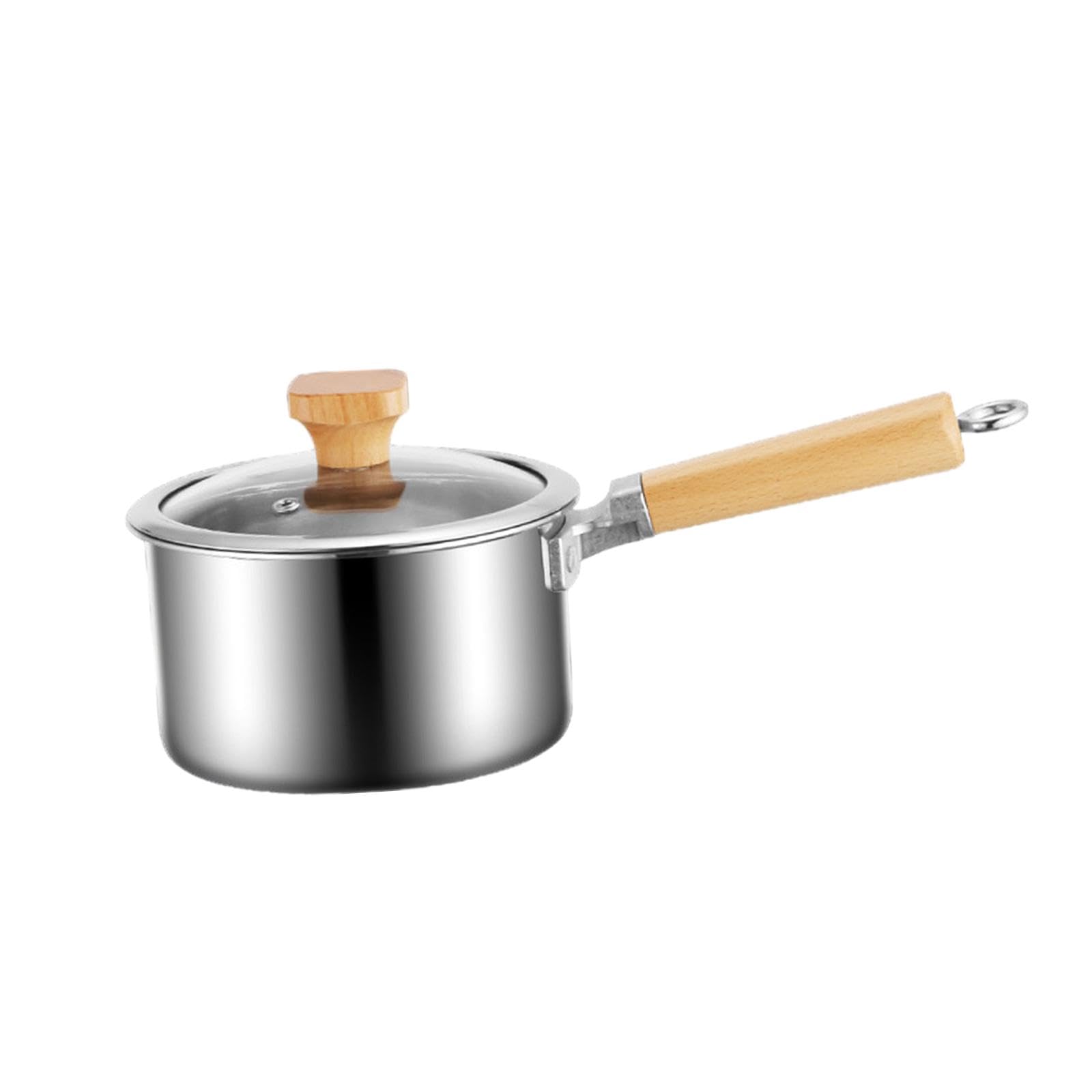 Calandis Nonstick Saucepan With Lid Milk Pot Soup Pot For Teahouse Restaurant 16Cm Without Steamer