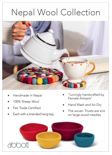 Abbott Collection Mini Queen Bee Ornament, Wool Felt, 1 Piece (2 H)