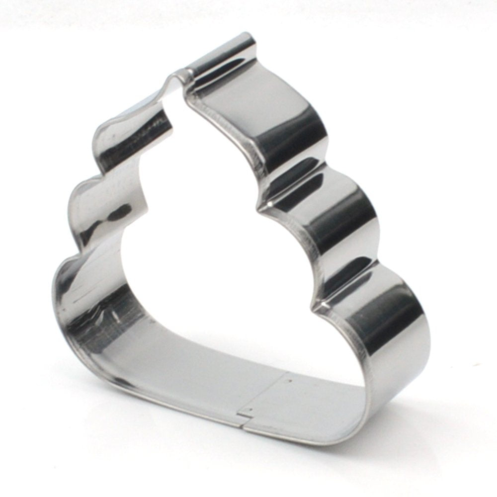 Gxhuang Cute Dung Cookie Cutter - Stainless Steel (Poo)
