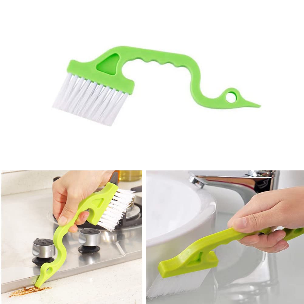 3Pcs Hand-Held Groove Gap Cleaning Tools Door Window Track Kitchen Cleaning Brushes, For Window Air Conditioning Kitchen Cleanin