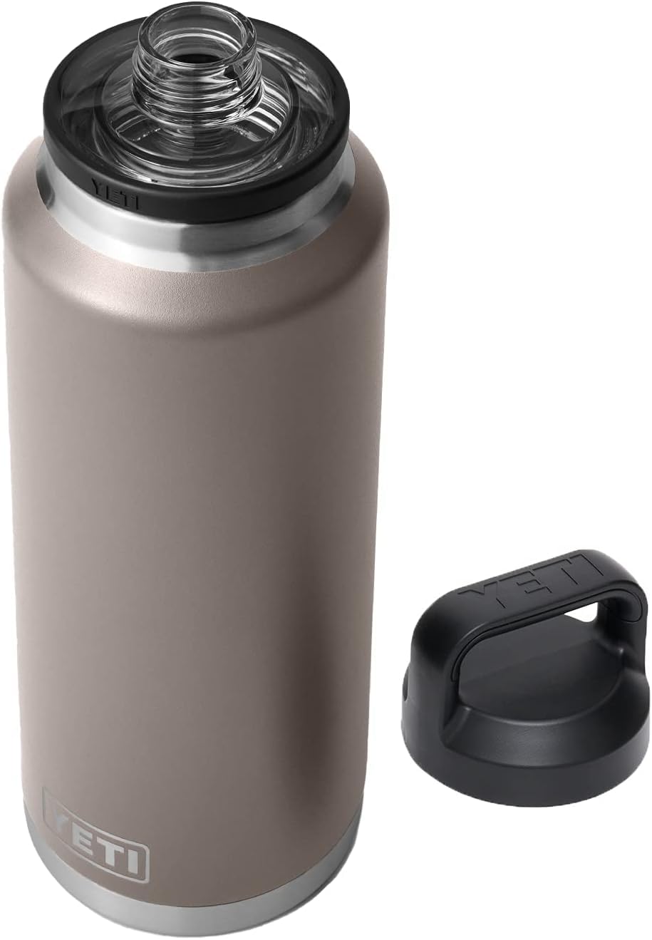 Yeti Rambler 46 Oz Bottle Retired Color, Vacuum Insulated, Stainless Steel With Chug Cap, Sharptail Taupe