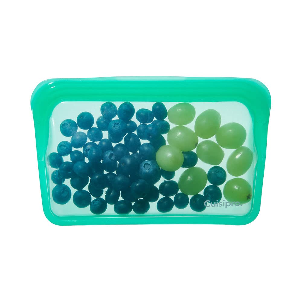 Cuisipro Silicone Reusable Leakproof Bag, 13.5 Ounce, Green