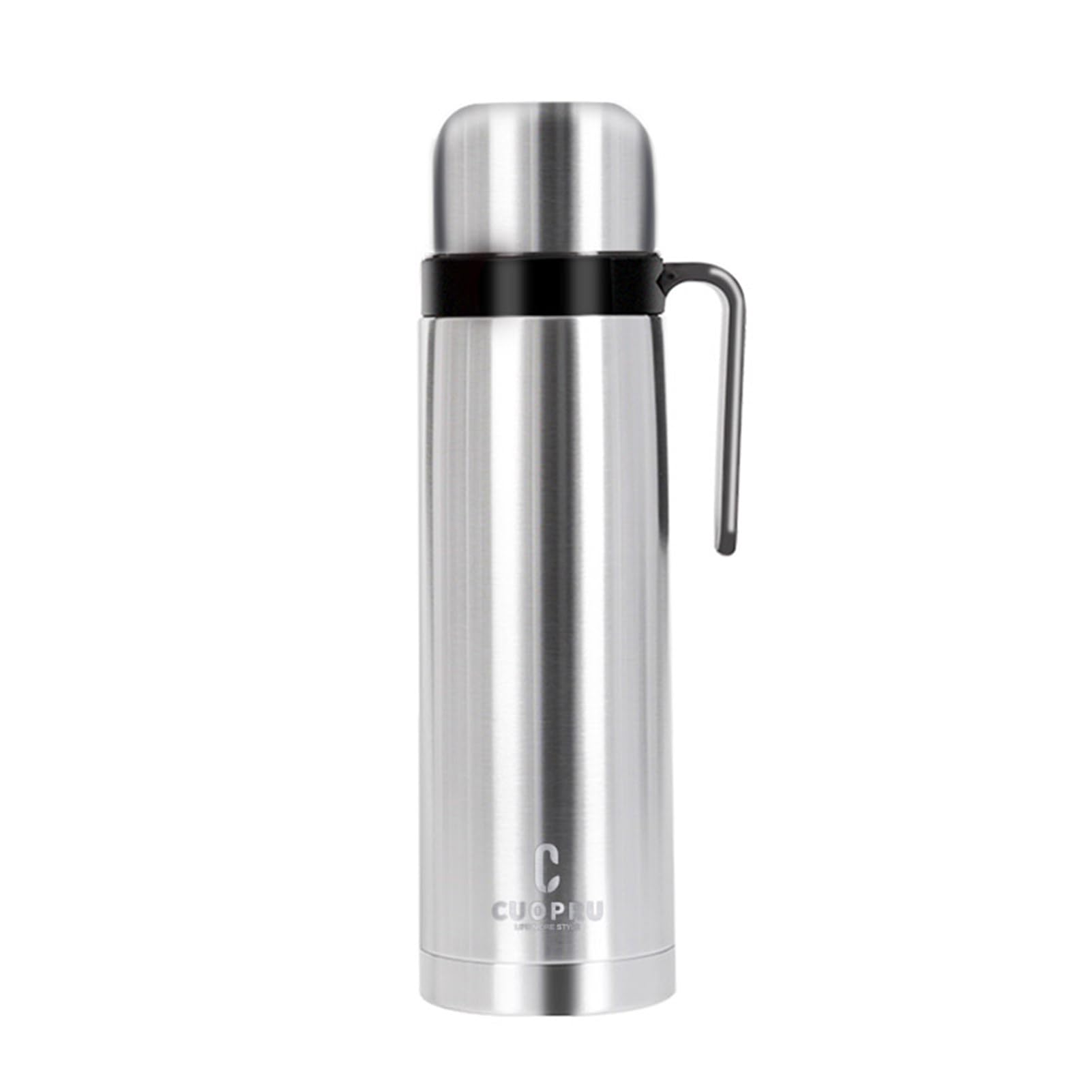 CUOPRU Mate Insulated Bottle,1000ml Stainless Steel Vacuum Insulated Wide Mouth Bottle for Cold & Hot Beverages  Keeps Liquid U