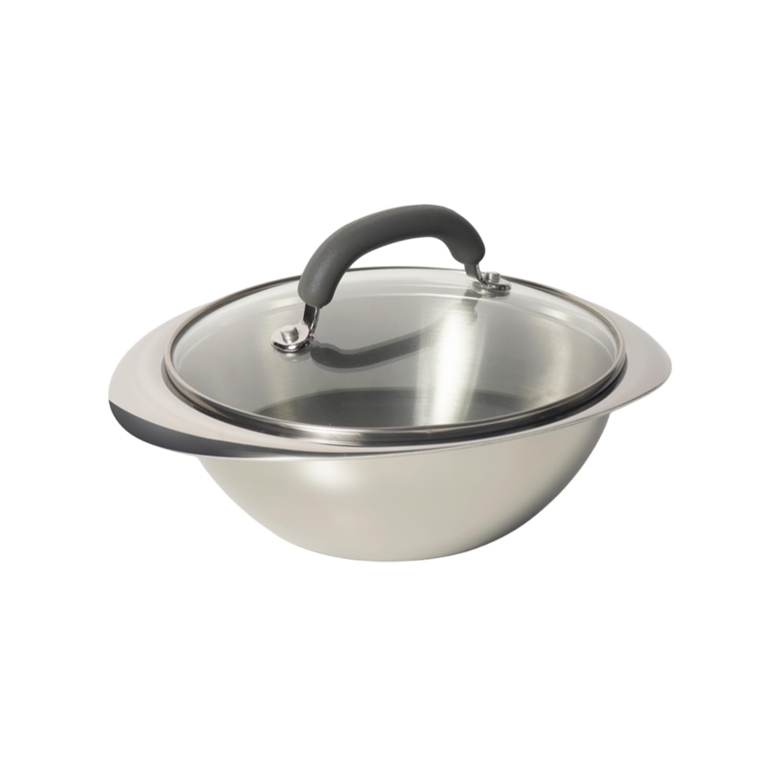 Meyer Trivantage Stainless Steel Triply 2 Piece Cookware Set  Tasla + Glass Lid, 20Cm