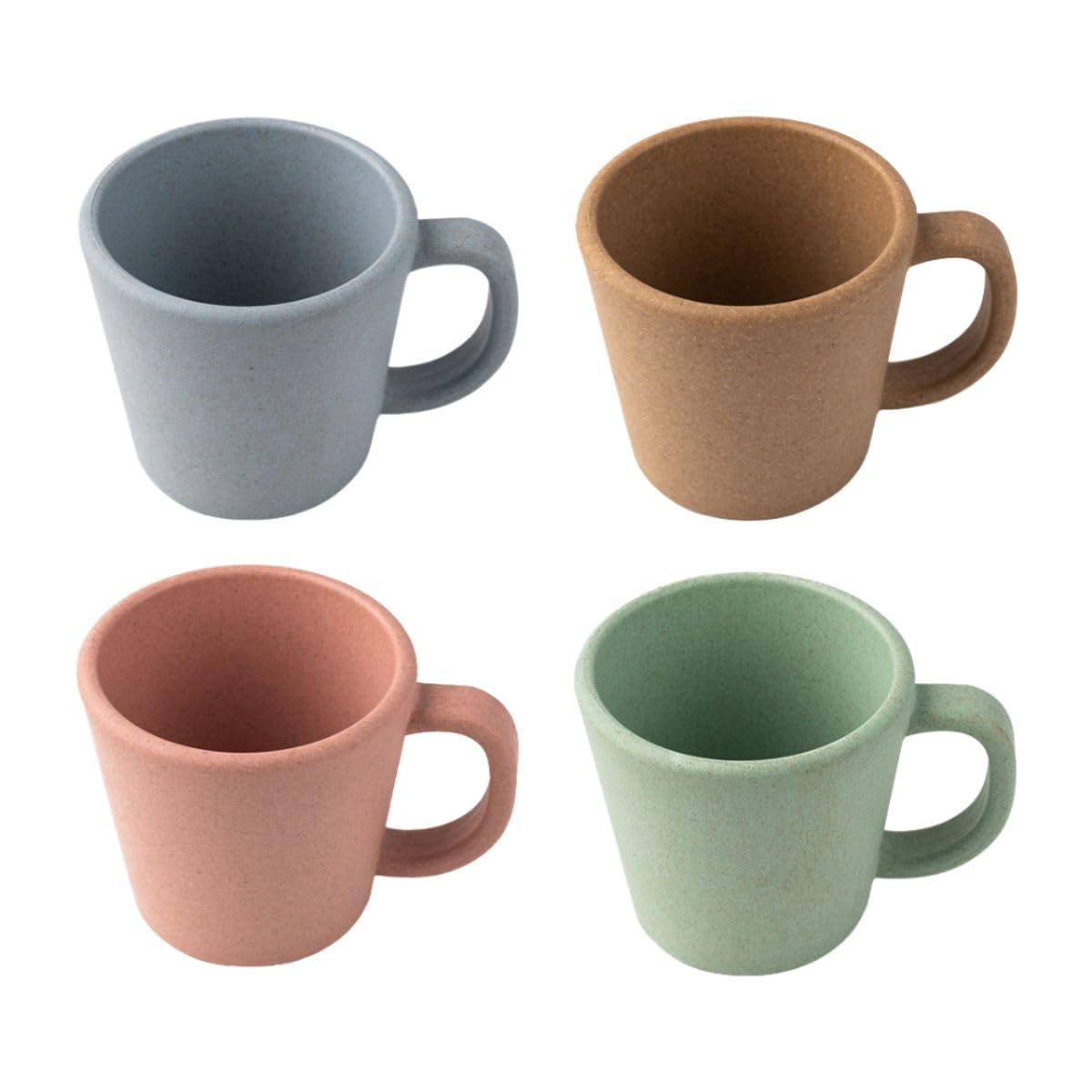 Irida Naturals Planet Friendly Mighty Coffee Mug  Microwave Safe Mugs For Hot And Cold, Coffee Cup Made With Rice Husk & Bamboo
