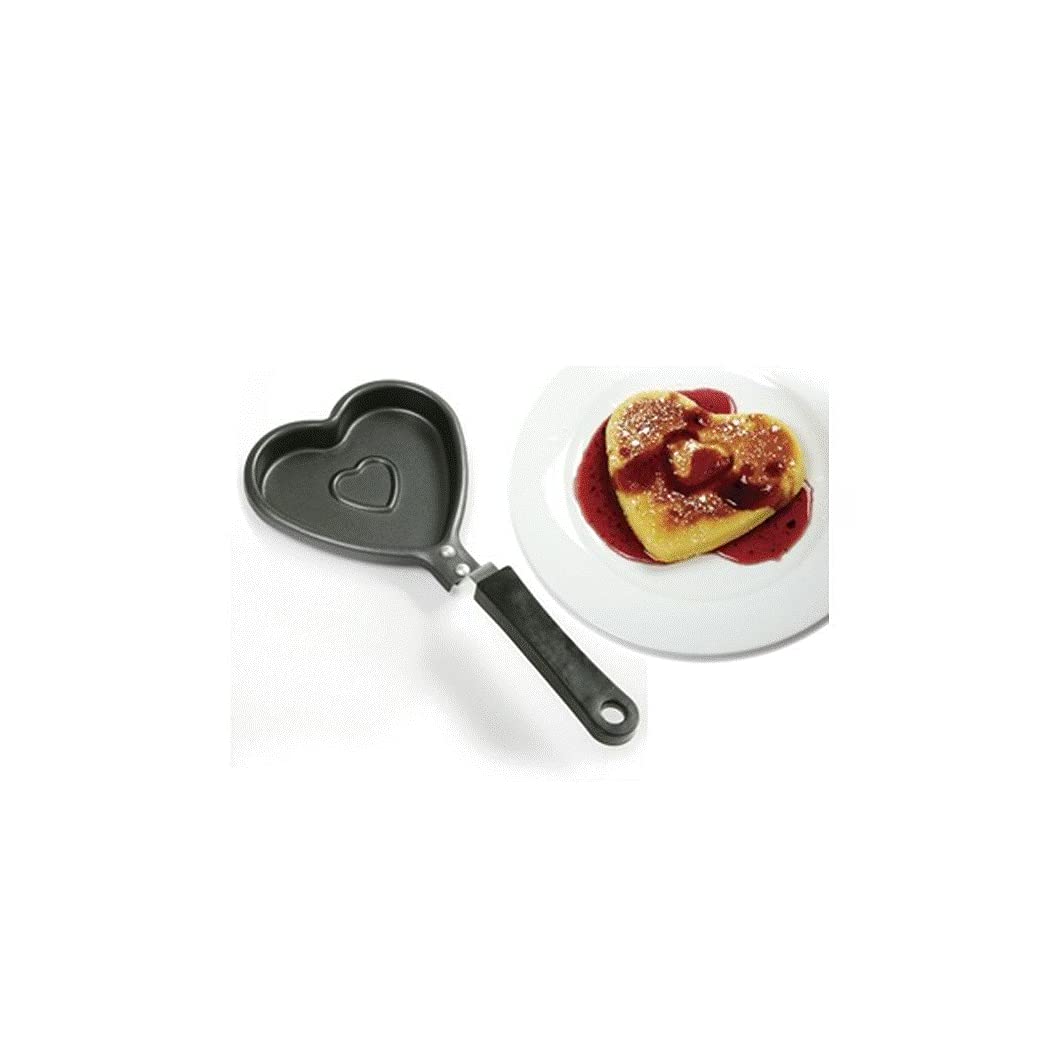 Norpro Heart Nonstick Pancake Pan  One Size
