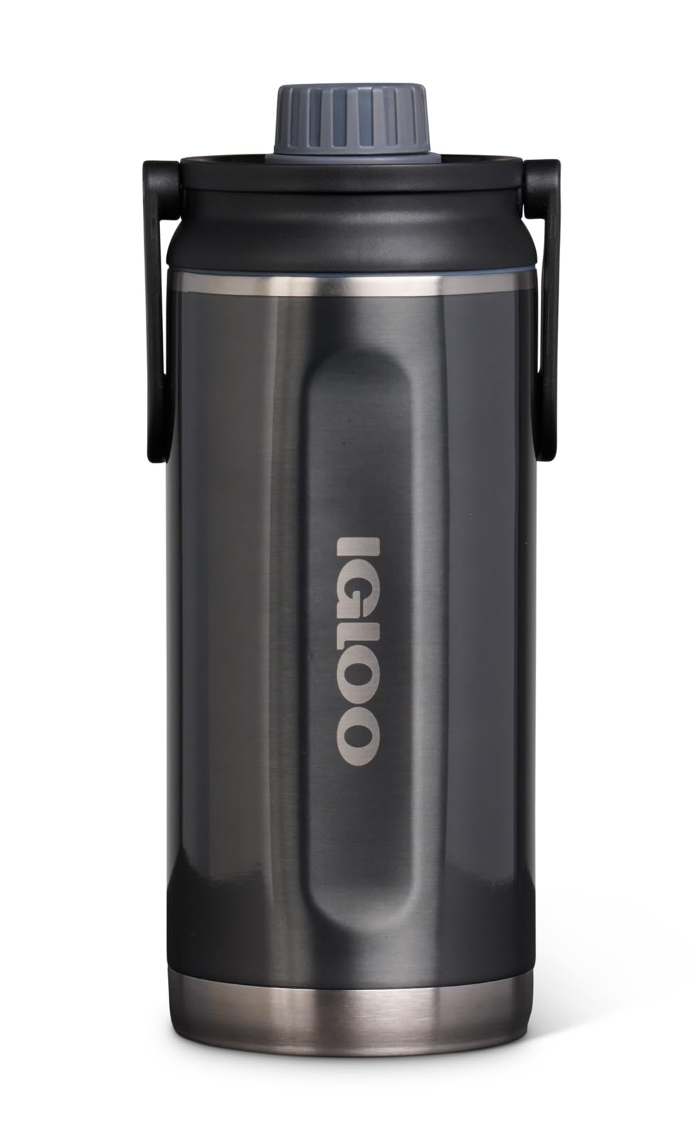 Igloo, 36 OZ Stainless Steel, Twist n Chug Bottle, Carbonite