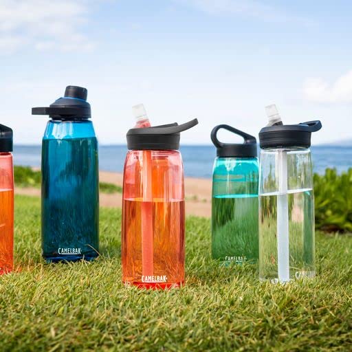 Camelbak Eddy+ Water Bottle With Tritan Renew - Straw Top 32Oz, Rose