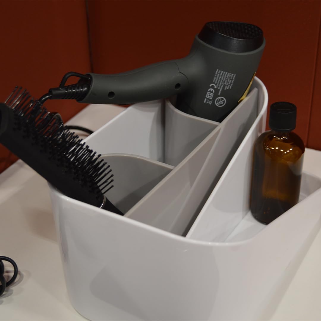 Umbra Glam Cosmetic And Accessory Organizer, White