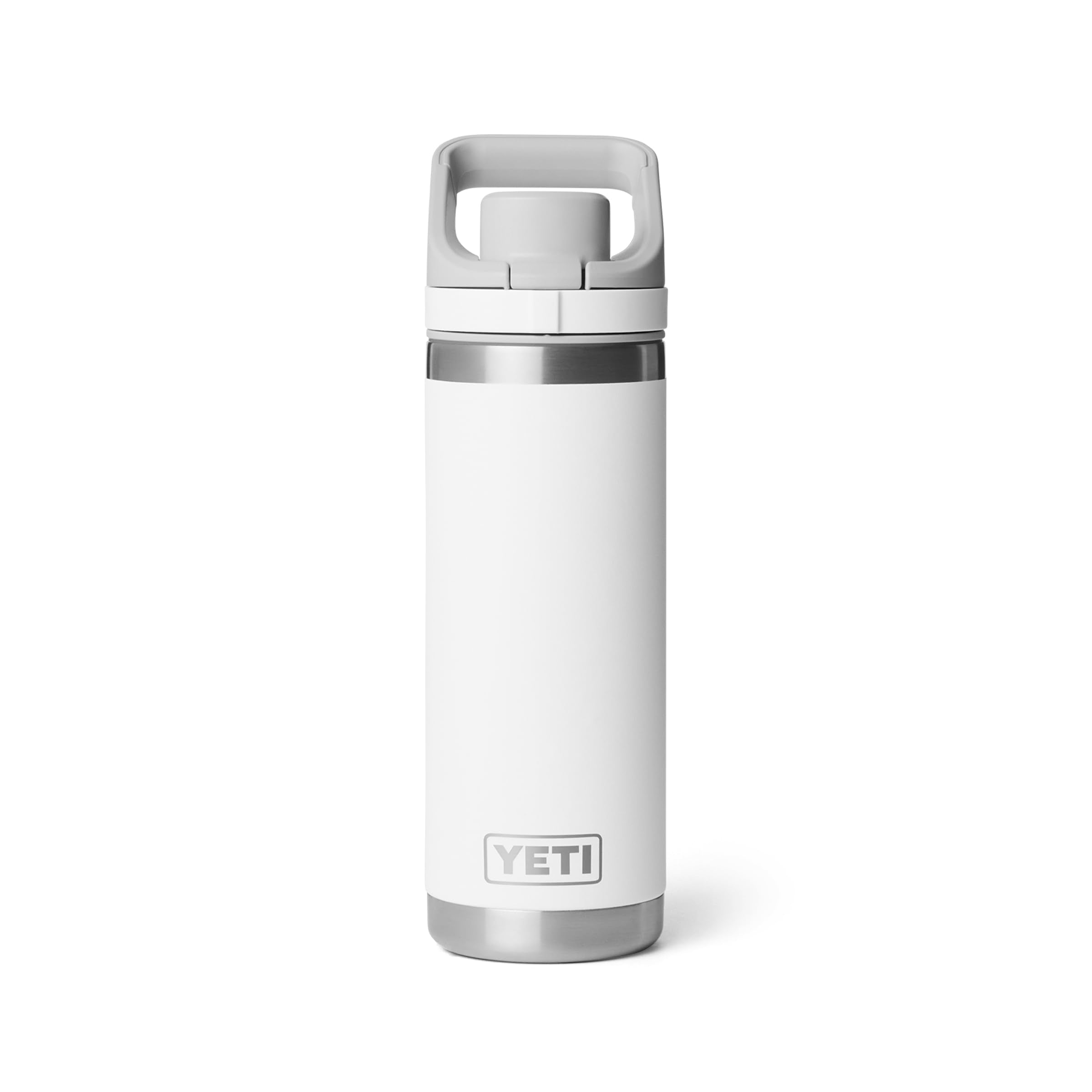 YETI Rambler 18 oz Leakproof Bottle with Flip Chug Cap, White