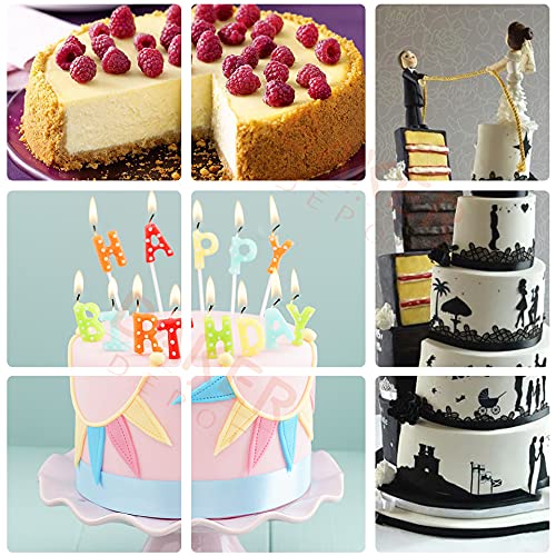 Baker Depot Silicone Mould For Baking Nonstick Layer Cakes Bakeware Round Cake Pans Chocolate Rainbow Cake For Birthday Wedding