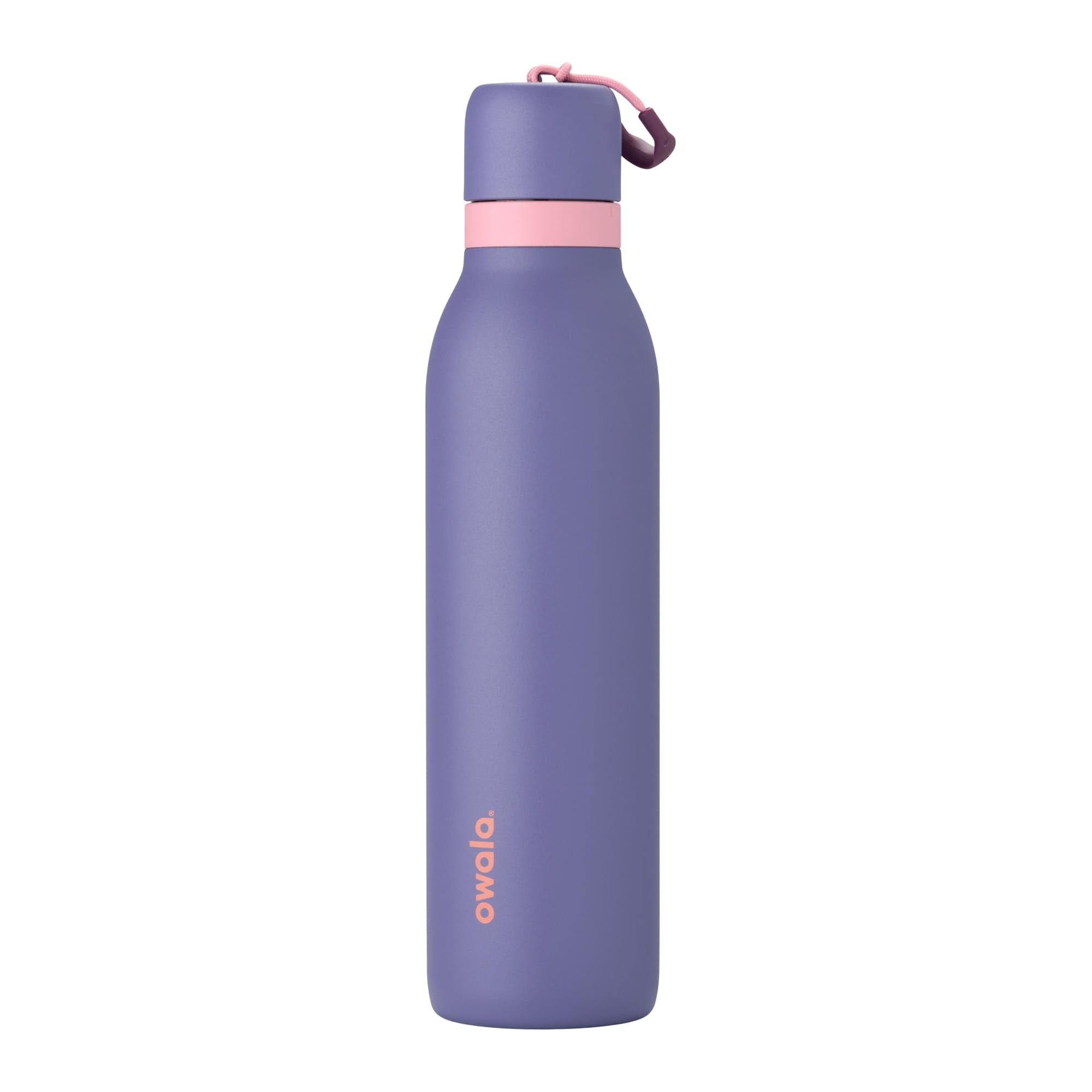 Owala FreeSip Twist Insulated Stainless Steel Water Bottle with Straw for Sports and Travel, BPA-Free, 24-oz, Blue Blue Jay