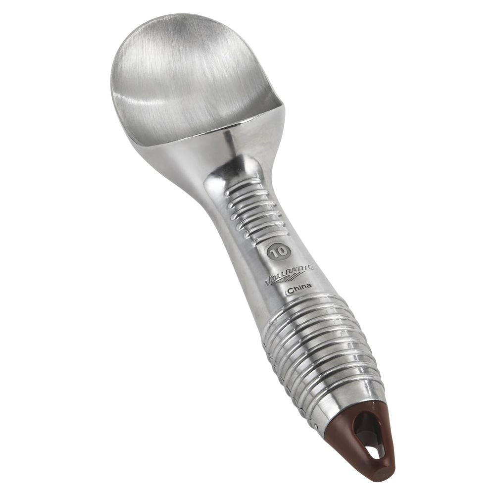 Vollrath 47274 Brown 4 Ounce Cast Aluminum Ice Cream Scoop