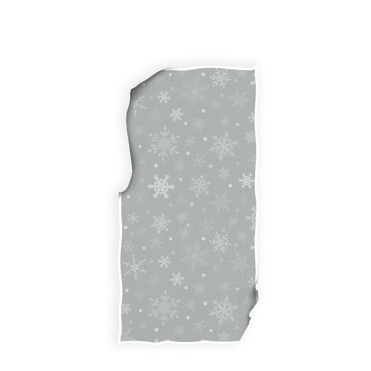 Gray Winter Snowflake Hand Bath Fingertip Towel Grey Christmas Kitchen Towel Xmas Snow White Bathroom Faucet Towel Set Highly Ab