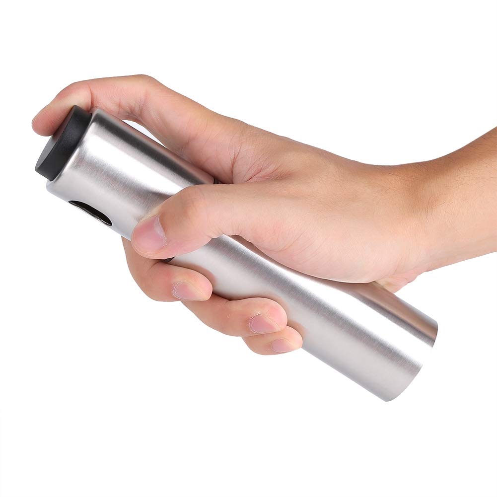 Olive Oil Sprayer, Olive Oil Spray Bottle for Cooking Stainless Steel Refillable Food- Oil Spray Bottle Vinegar Bottle Kitchen O