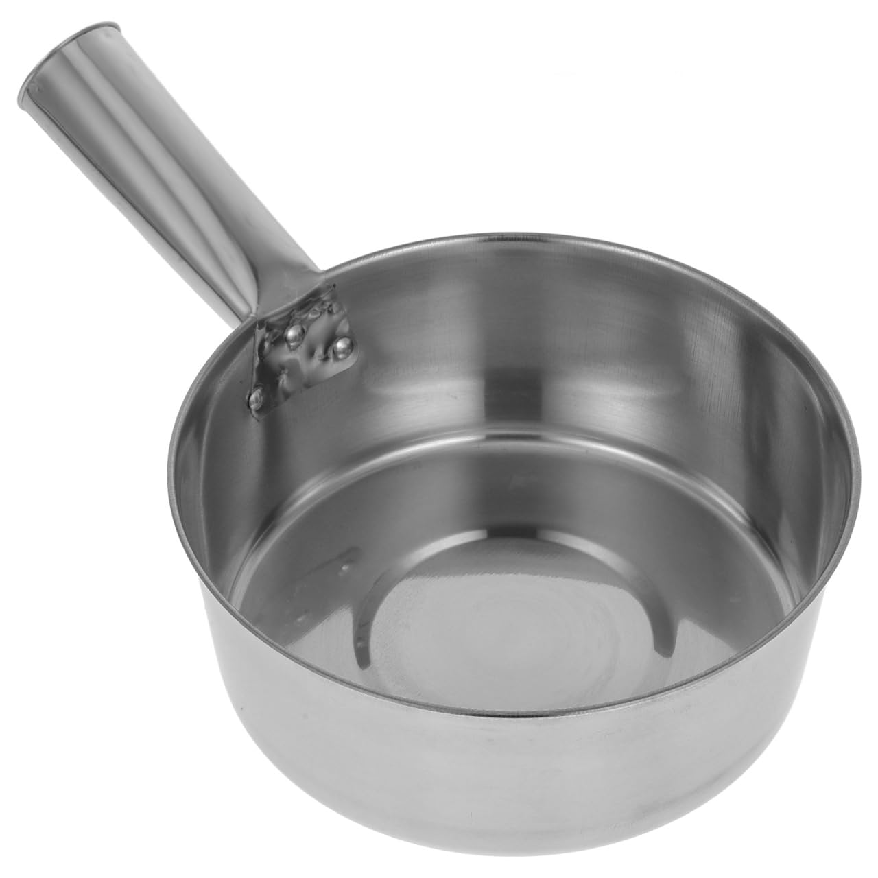 Hemobllo Stainless Steel Water Ladle Thickened Cooking Scoop with Long Handle Large Metal Scoop for Soup Serving Water Replaceme