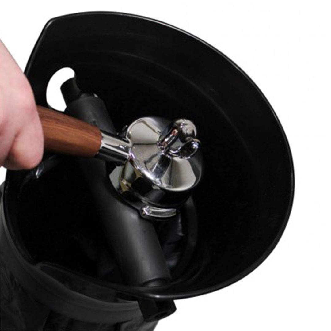 Rhinoware Thumpa Knock Bin Coffee Grinds WasteTube, 33.85, Black