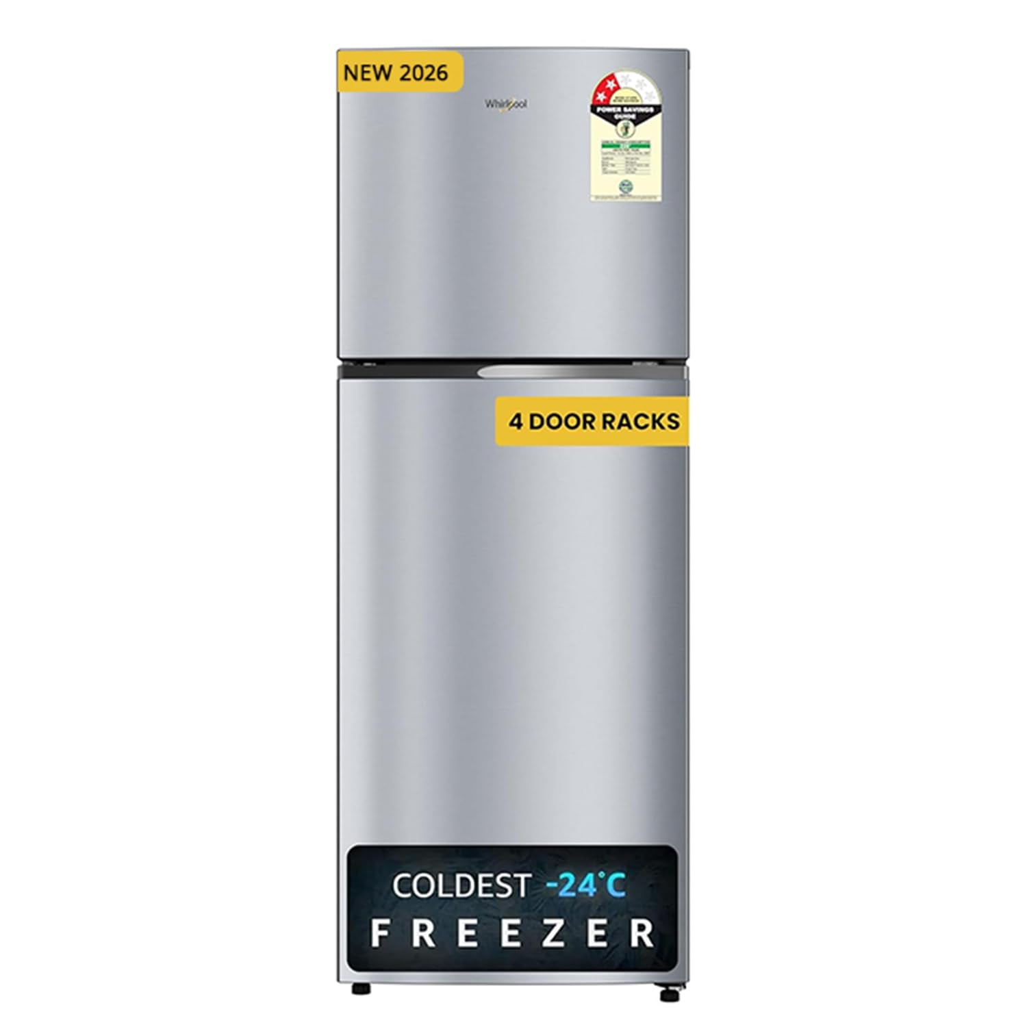 Whirlpool 235 L 2 Star FrostFree Inverter Double Door Refrigerator (Neo Sp278 Prm Lunar Steel(2S, 2026 Model)Y, 2026 Model)