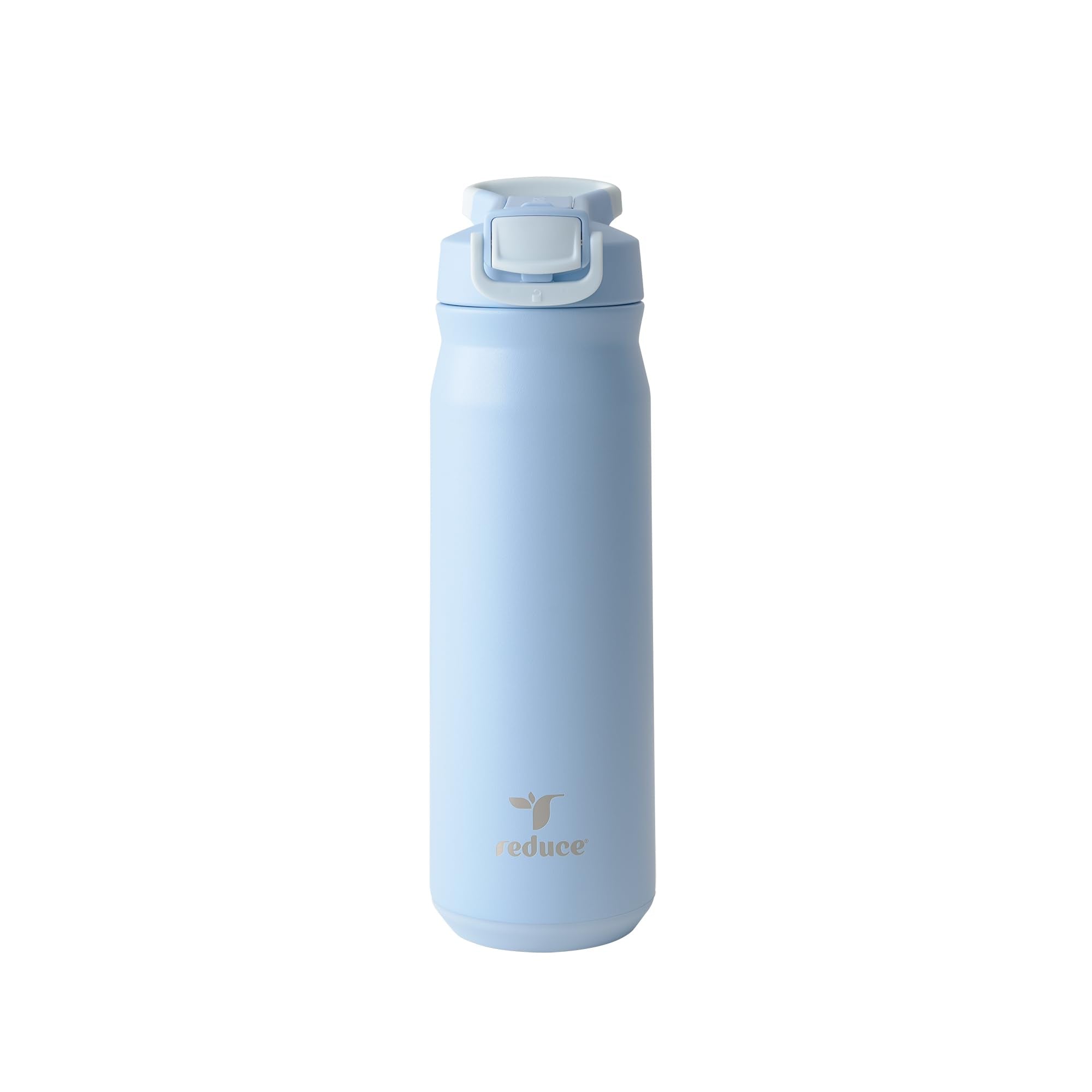 REDUCE 24 oz Hydrate Pro Stainless Steel Insulated Water Bottle  Flip Top LeakProof Lid, Dishwasher Safe, BPAFree, Dual Wall 