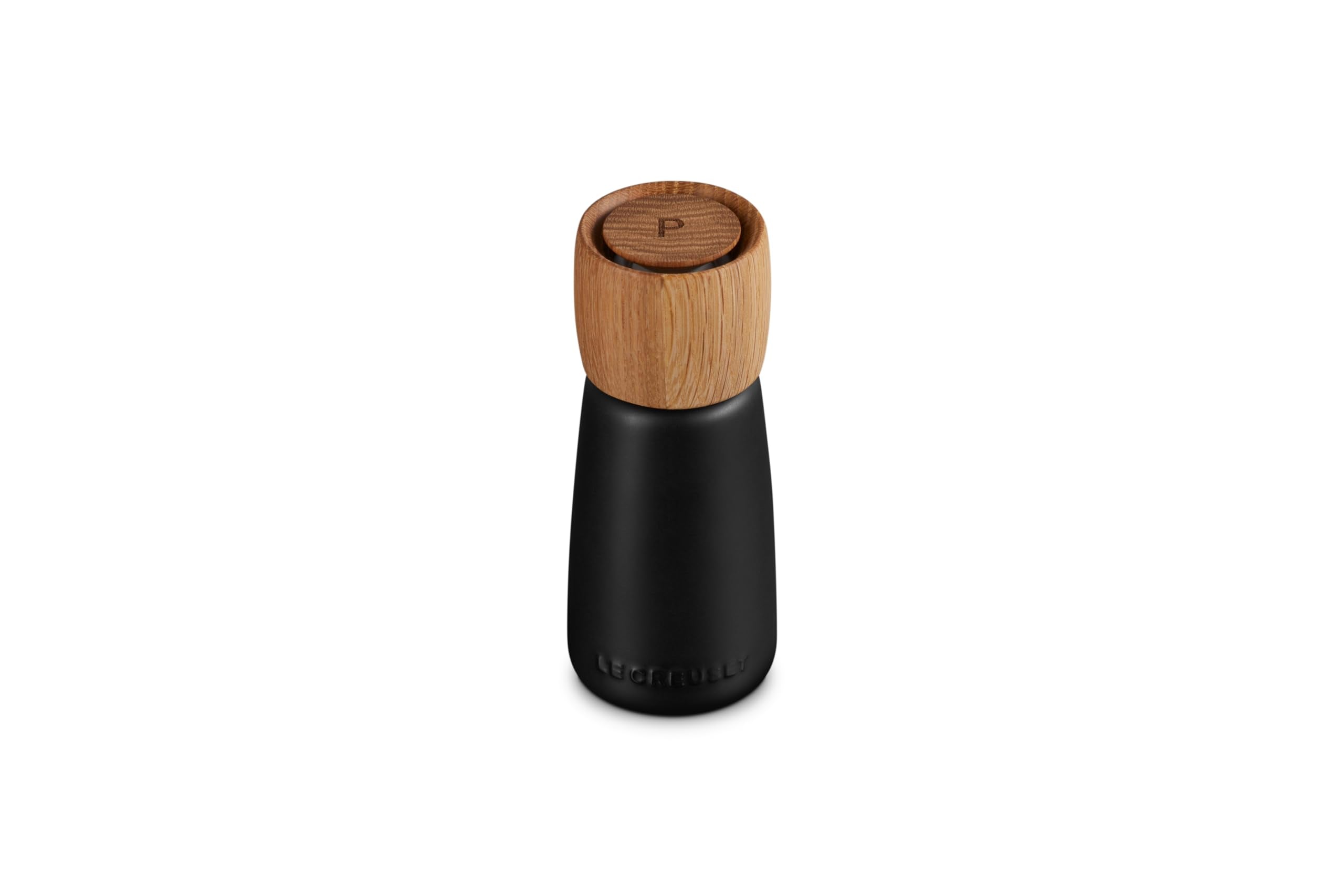 Le Creuset Stoneware Alpine Pepper Mill, 7, Licorice