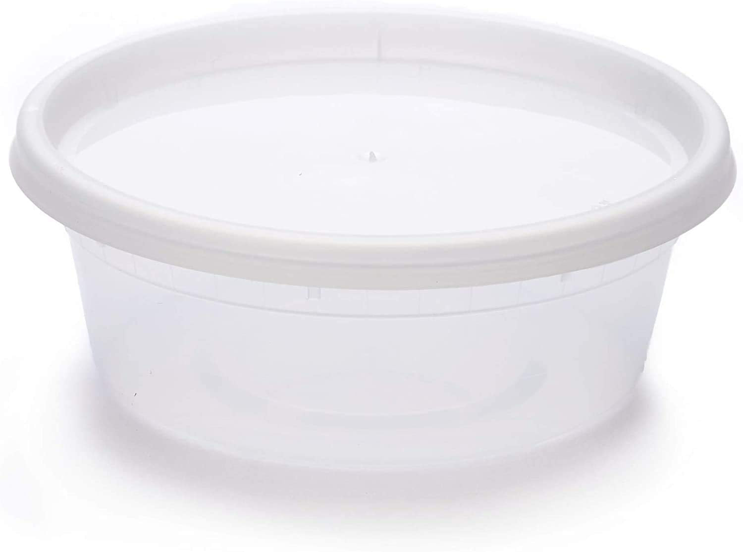 Deli Food Storage Containers With Lids (48 Count) (8Oz)
