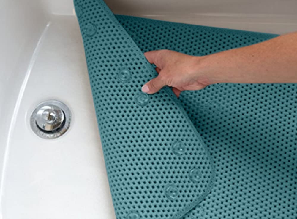 Deluxe Bathtub Mat Non Slip, Soft Foam Bath Mats For Bathroom Tub, Bathtub Mat With Drain Holes, Suction Cups- 36    X 17    - O