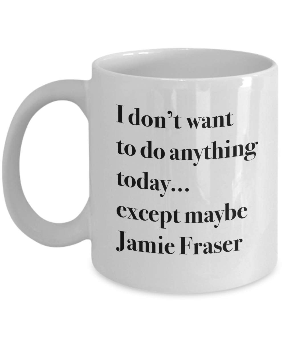 Little Moon Jamie Fraser Mug, Funny Ceramic Outlander Coffee Cup, JAMMF