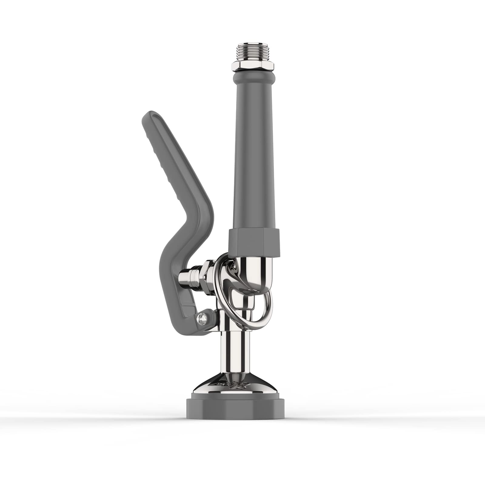 Fauaid Pre Rinse Sprayer Commercial Sink Sprayer Head,1.42Gpm Spray Valve Dish Sprayer Nozzle With Ergonomic Handle, Commercial