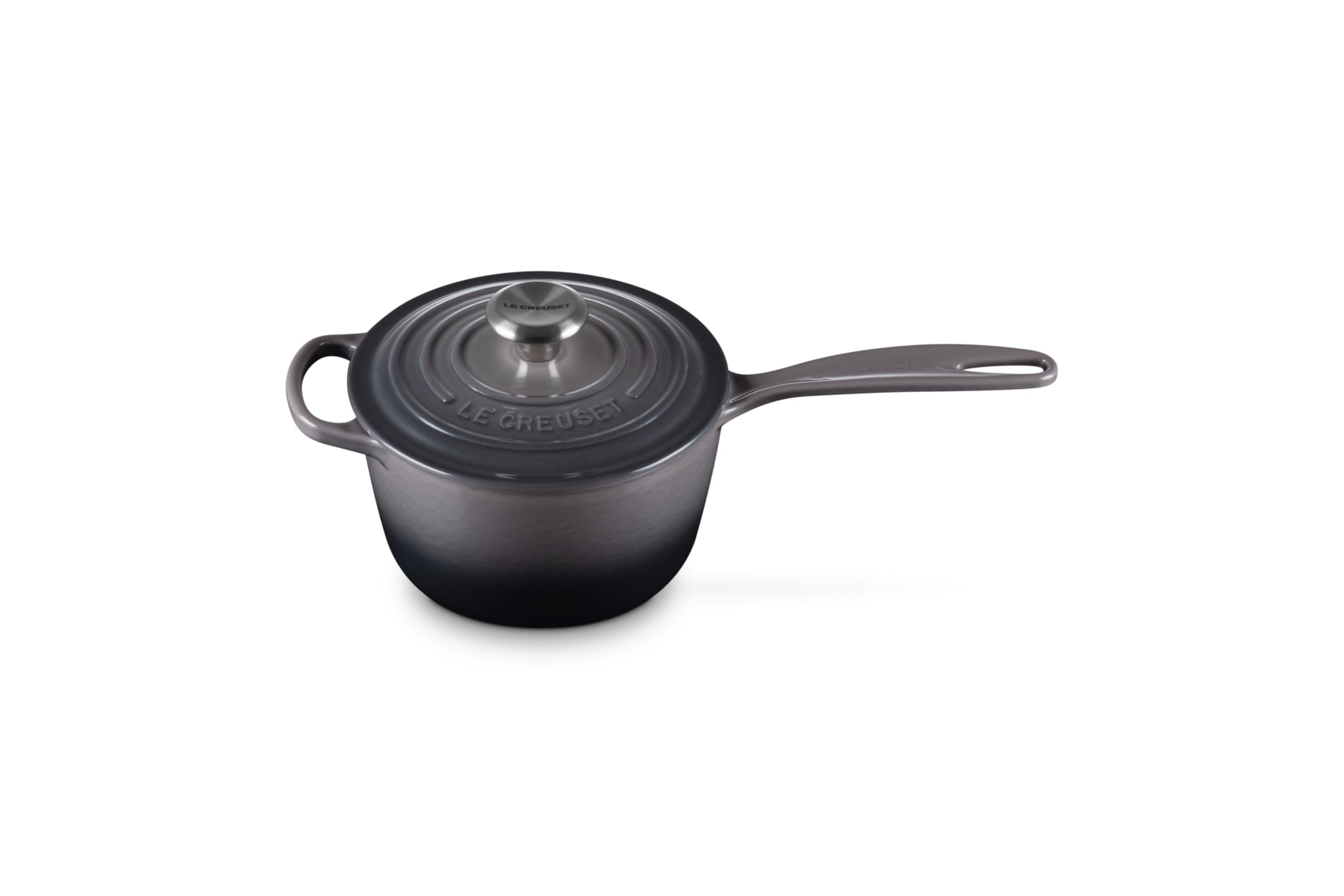 Le Creuset Enameled Cast Iron Signature Saucepan, 1.75 qt., Oyster