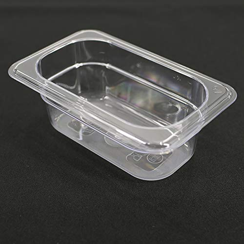 ? Cmi 1/9 Size Polycarbonate Food Pans,2.5'' Deep, Clear-Pack Of 6