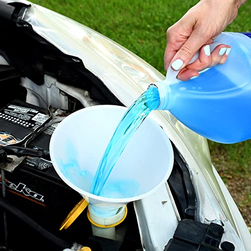 Hutzler Plastic Funnel  32-Ounce Wide  Natural