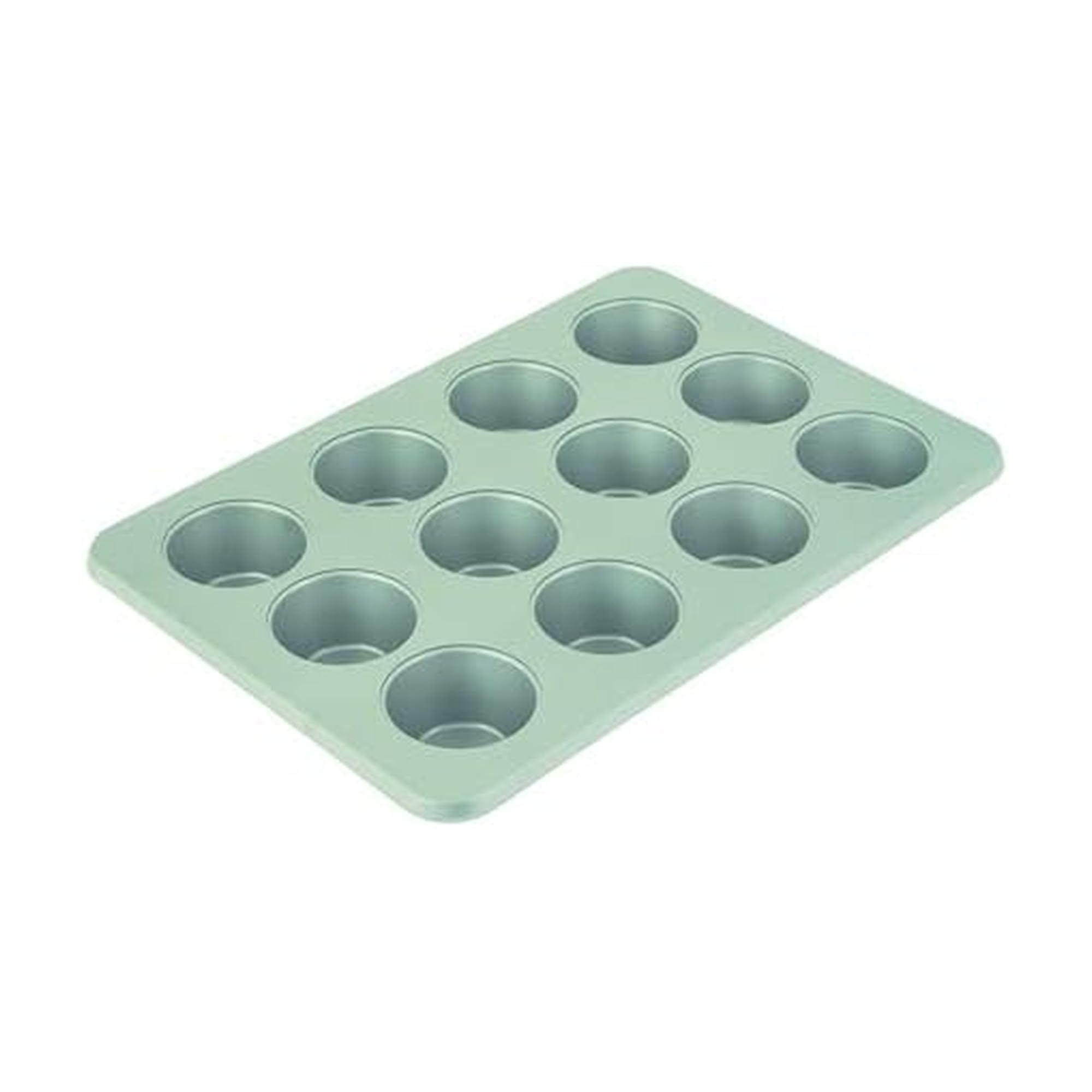 KitchenAid 12-Cup Nonstick Aluminized Steel Muffin Pan, Pistachio