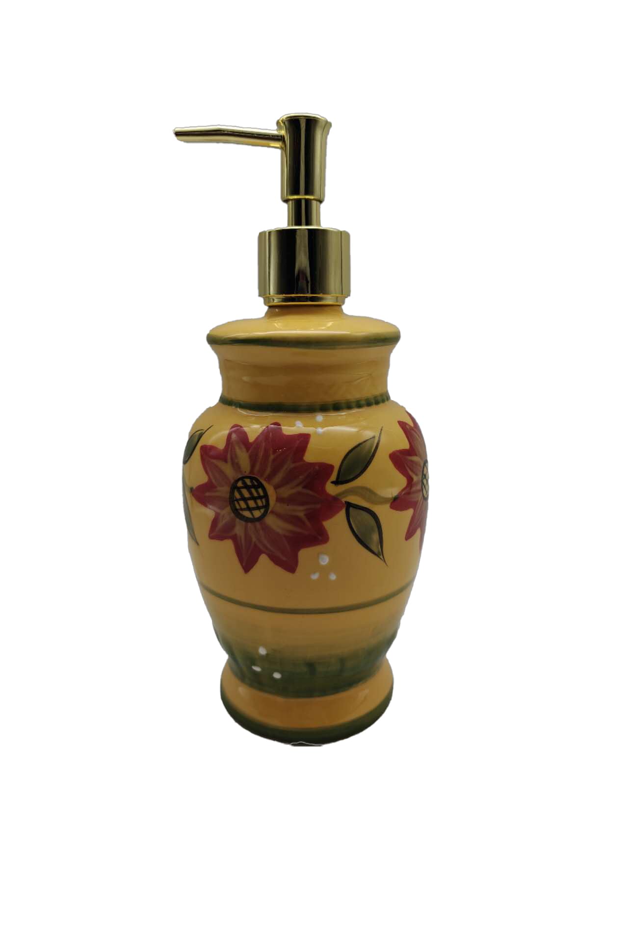 Ack Ceramic Sunflower Soap Dispenser/Lotion Jar, Kitchen D  Cor, Bathroom D  Cor