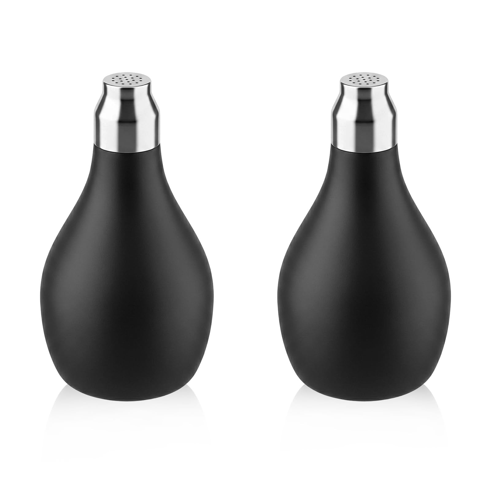 2Pack Refillable Hair Powder Spray Bottle, Silicone Dry Shampoo Dispenser