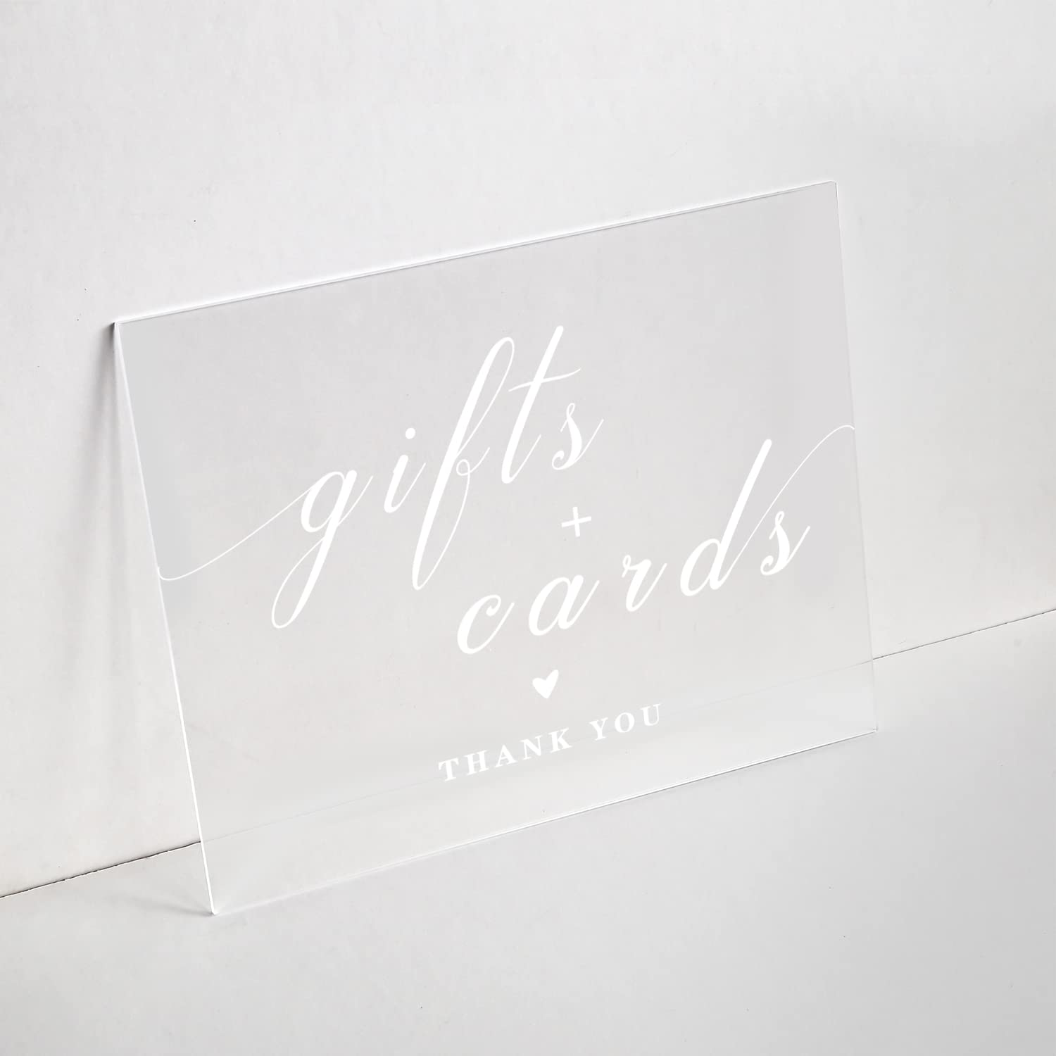 Uniqooo 6 Pack Frosted Acrylic Blank Sign Acrylic Wedding Table Numbers, 11 X 14 In, Diy Acrylic Sheet For Wedding Table Number