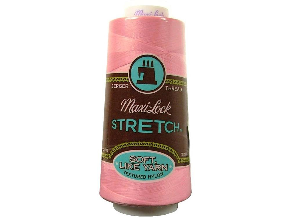 American & Efird A&E Thread 2000Yd Medium Pink Maxi Lock Stretch