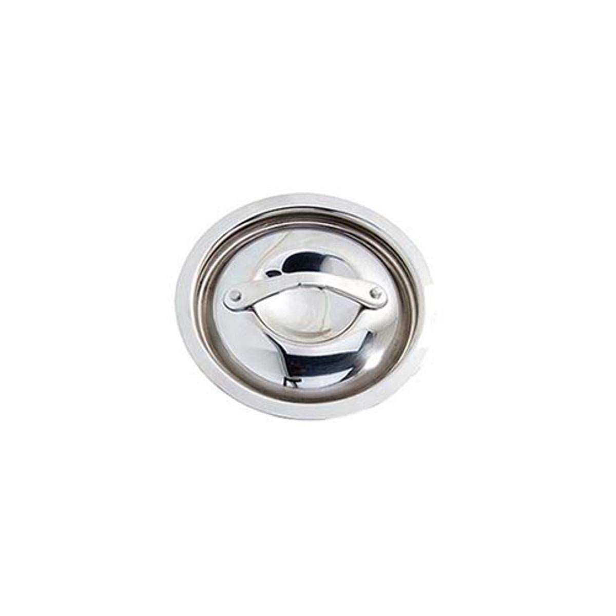 Winco DCL35 Stainless Steel Lid for 3.5 DCSP Sauce Pan  1 Each, Silver