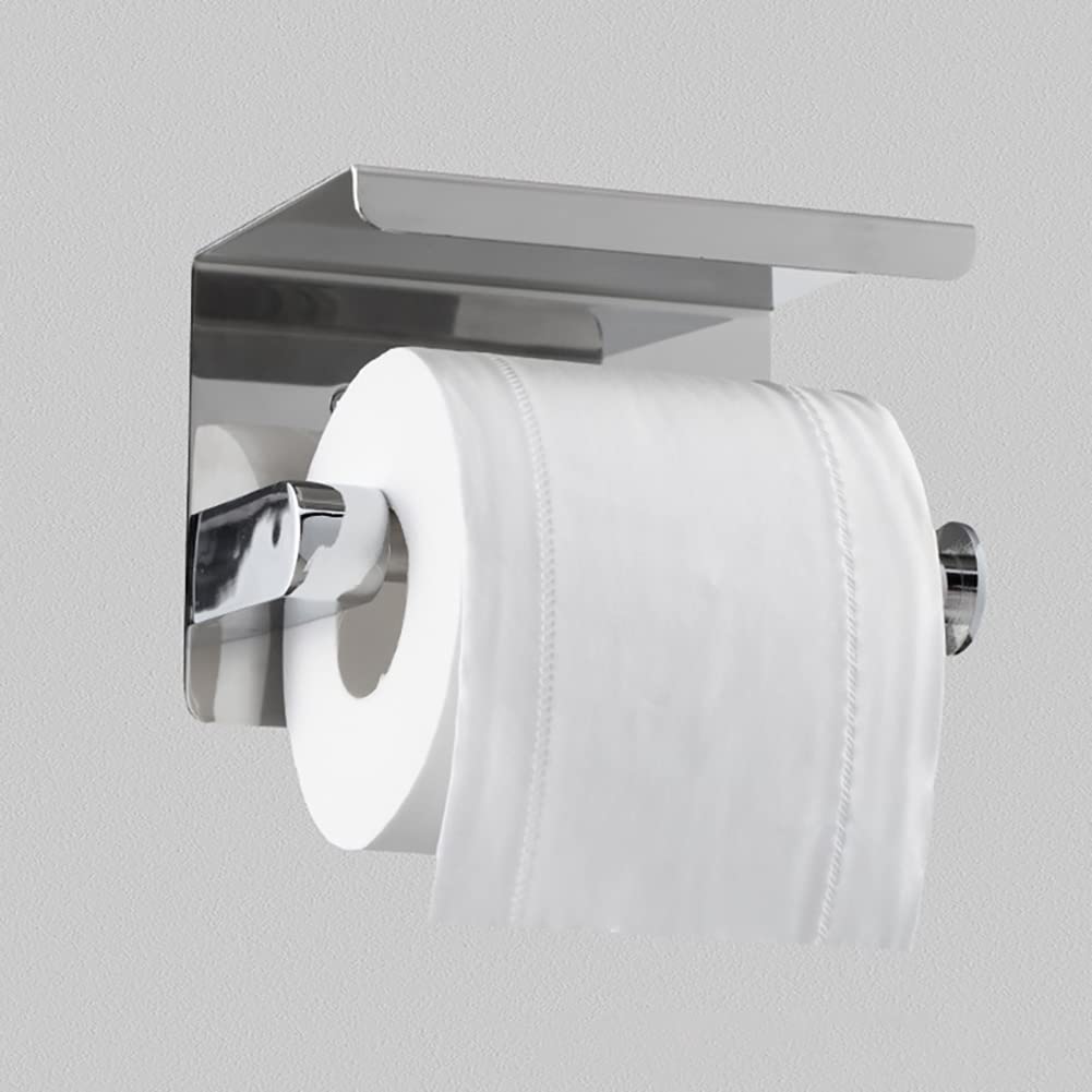 Uuyyeo Stainless Steel Toilet Paper Roller Spring Loaded Tissue Holder Toilet Paper Rod Toilet Tissue Replacement Roller