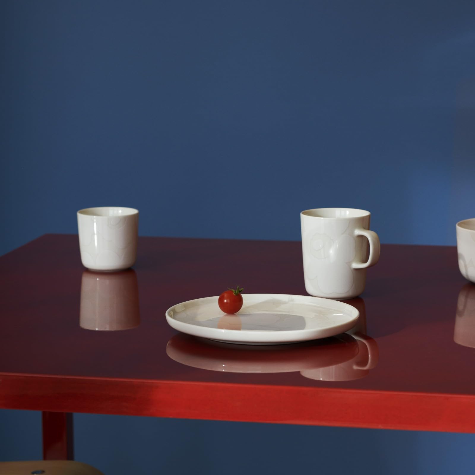 Marimekko Oiva Unikko Mug - Refine Your Kitchen D  Cor With Our Iconic White Stoneware - Stylish Porcelain Coffee Mugs To Elevat