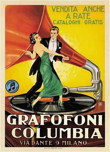 Hot Stuff Grafofoni Columbia 8'' X 10'' Vintage Ad Poster Print