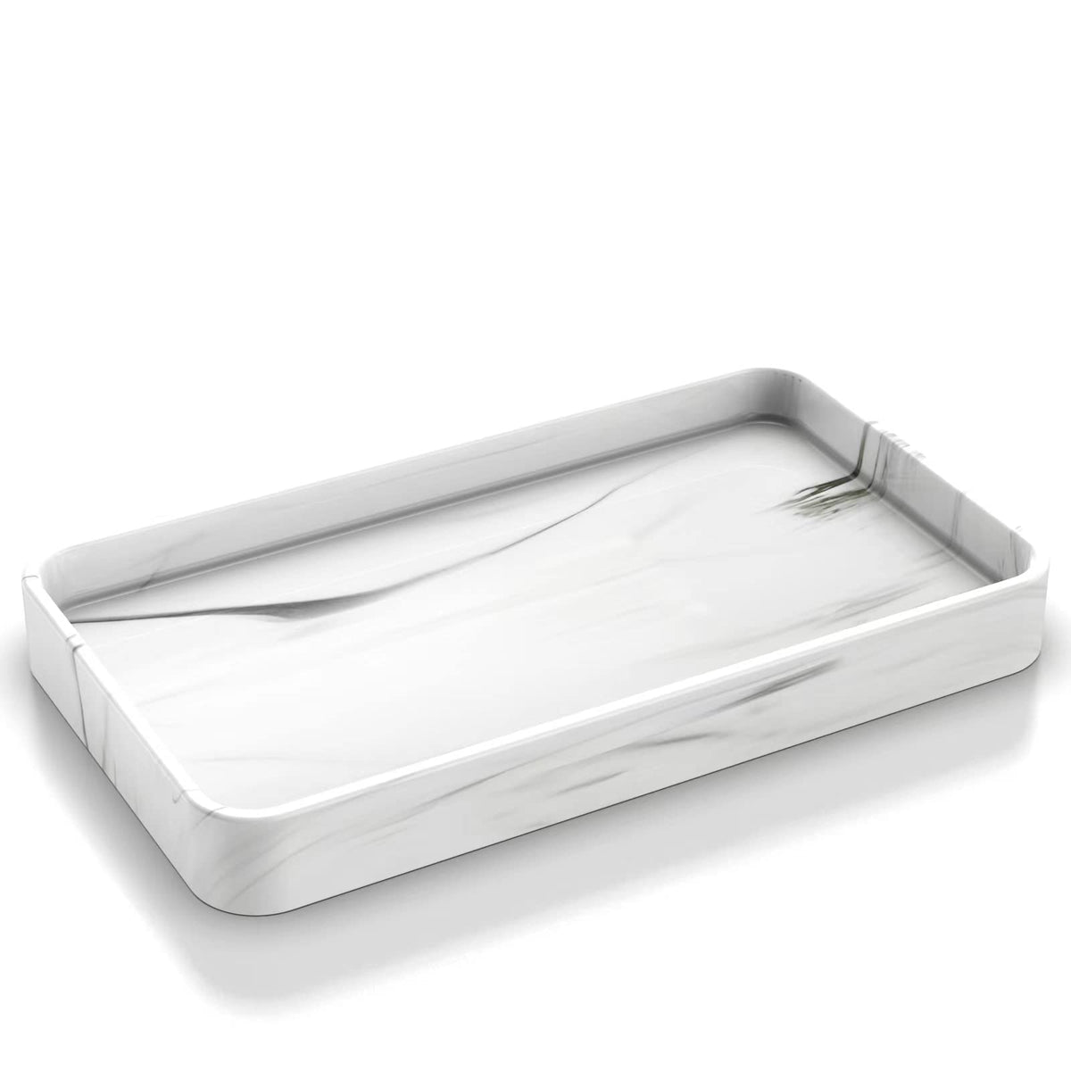 Gurygo 10'' Vanity Tray For Bathroom - Hand Towel Tray Organizer For Paper Napkins - Bathroom Vanity Counter Organization - Cera