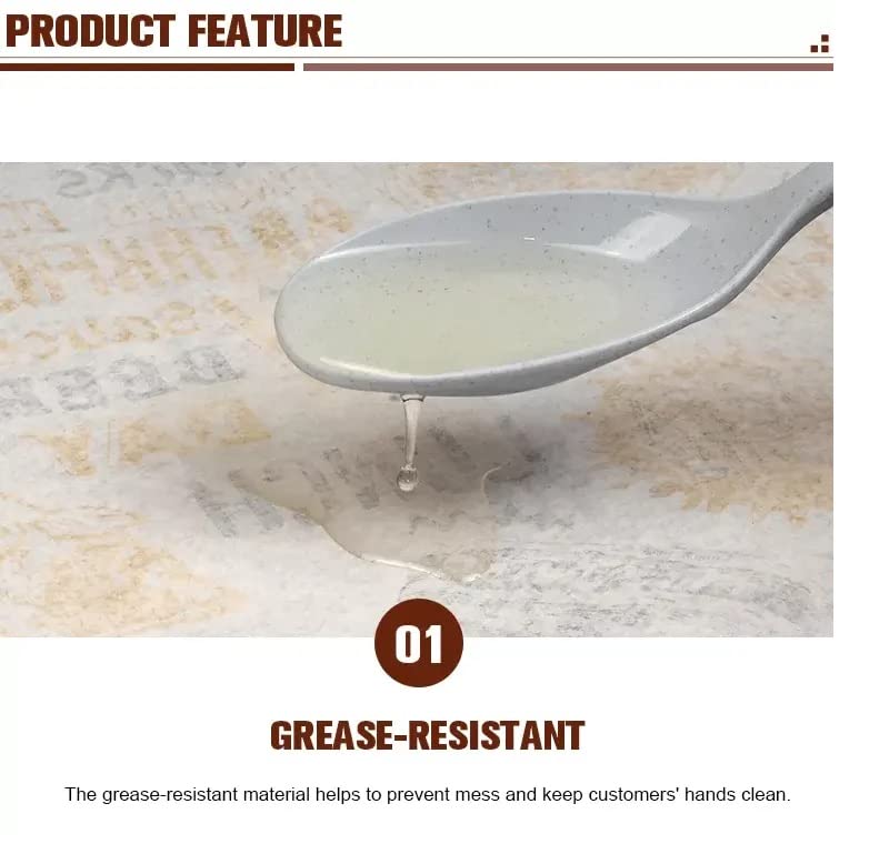 Alu-Freshh Printed Food Wrapping Paper 320 Sheet (Pack Of 3)