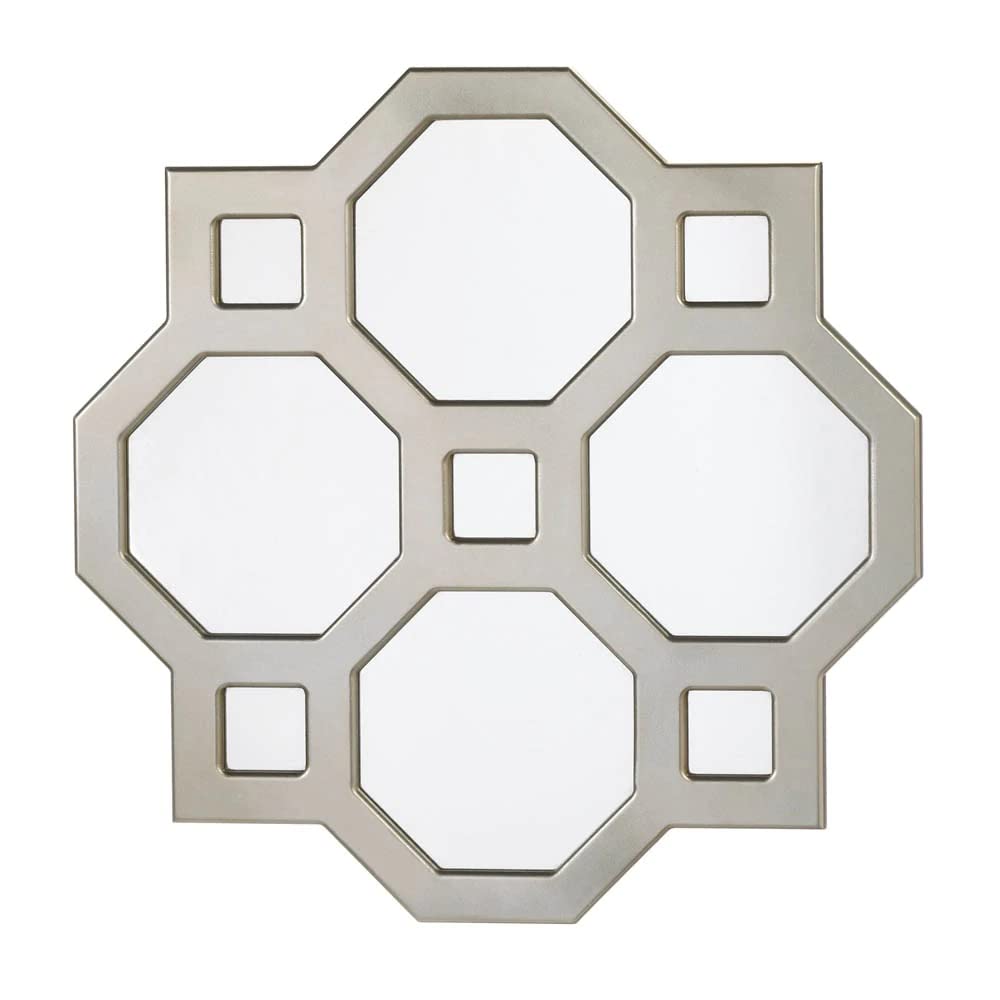 Accent Plus Geometric Decorative Wall Mirror 2.25x0.75x21