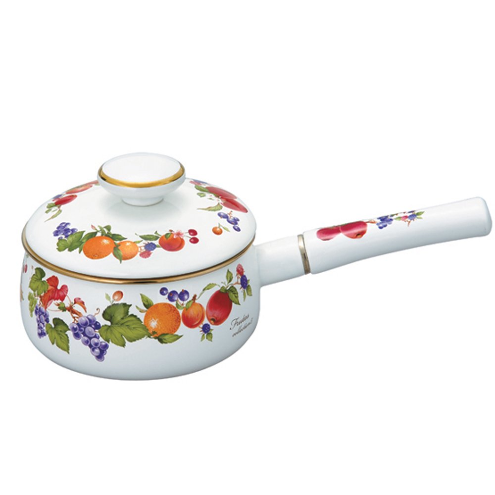 Fuji Hollow FTC16S Single Handle Pot, 6.3 inches (16 cm), Fruitus Collection 2